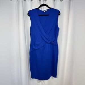 Diane Von Furstenberg Royal Blue Midi Dress